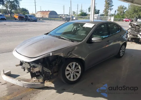 2014 Dodge Dart Sxt from USA, damaged, VIN 1C3CDFBBXED866974